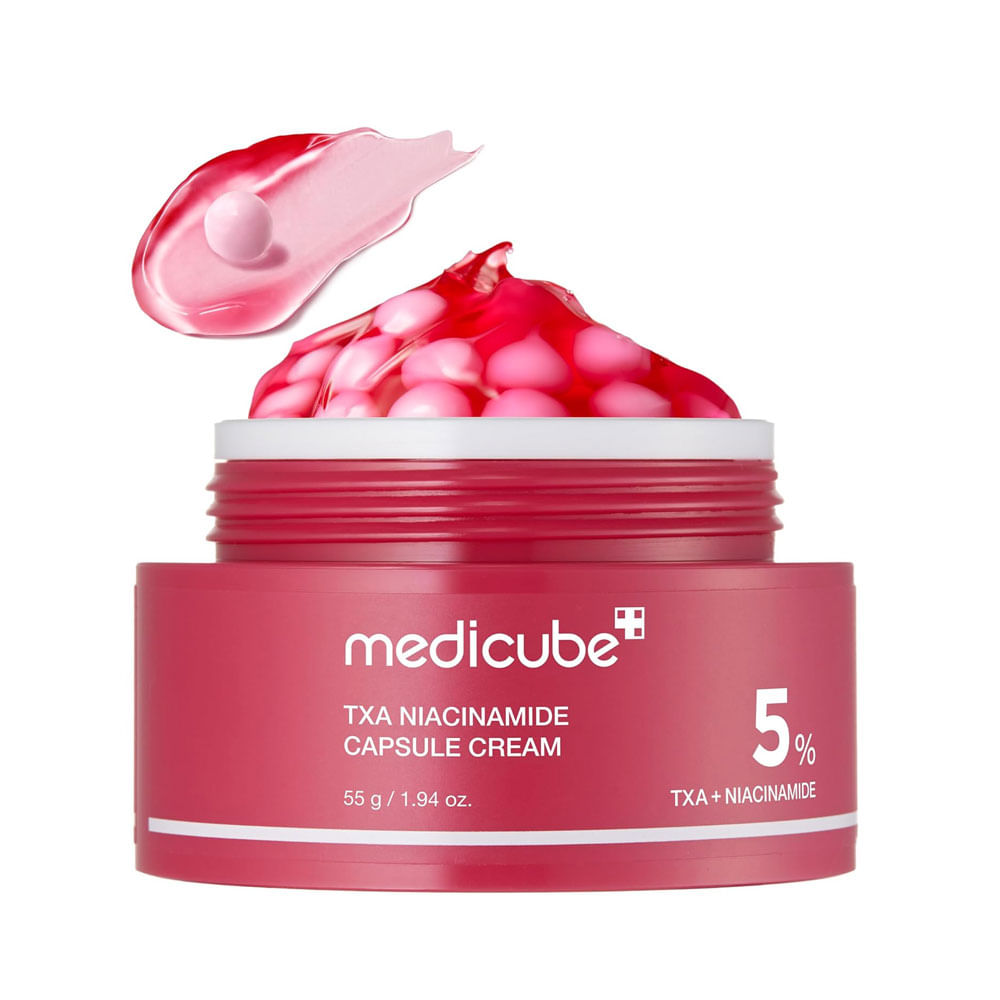 Crema Aclarante Medicube TXA Niacinamide Capsule Cream Antimanchas 55 G