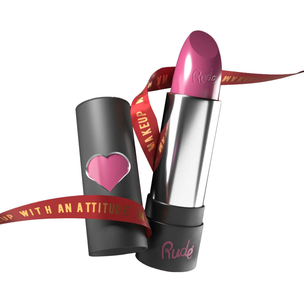 Labial Rude Hydro Shine Moisturizing Lipstick Amaranth