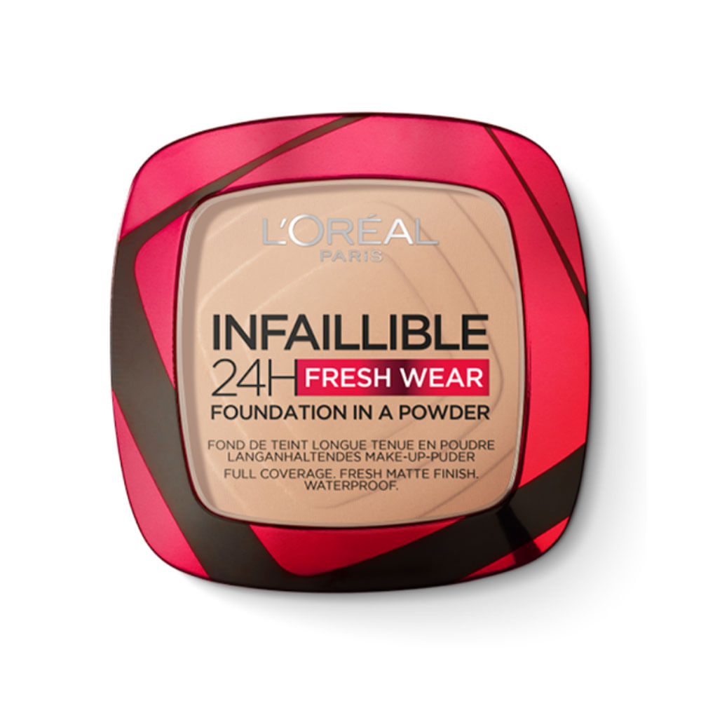 Polvo Compacto L’Oréal Paris Infallible 24H Fresh Wear Vanilla
