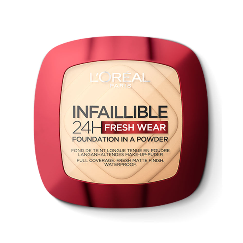 Polvo Compacto L’Oréal Paris Infallible 24H Fresh Wear True Beige
