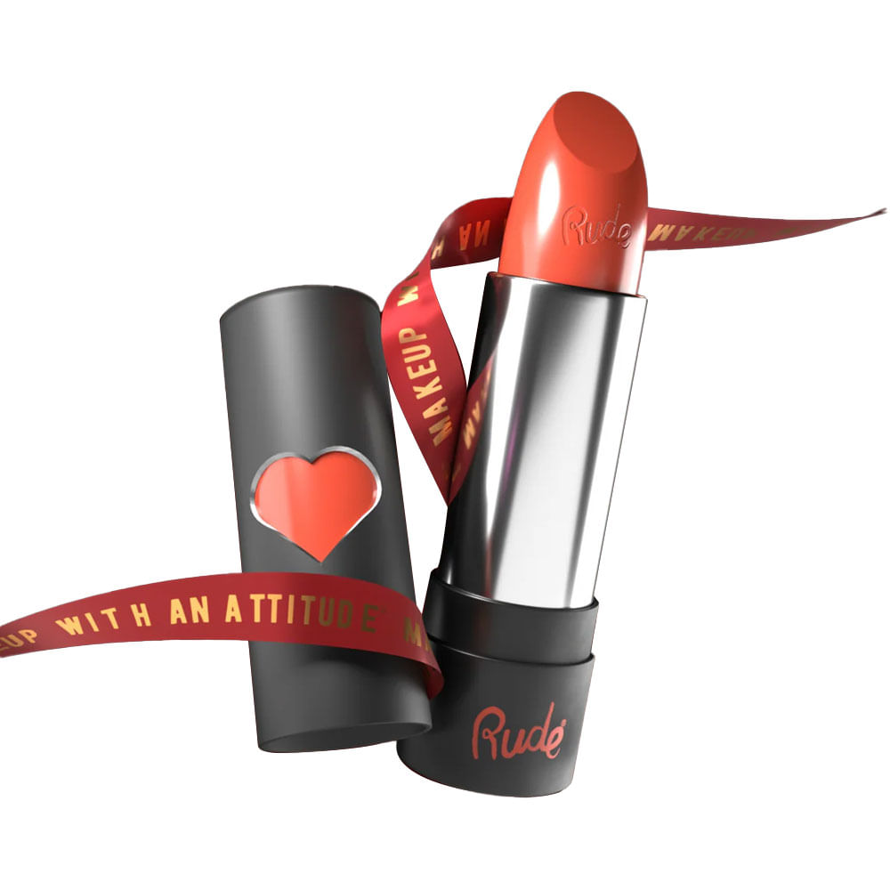 Labial Rude Hydro Shine Moisturizing Lipstick Mauve Bush