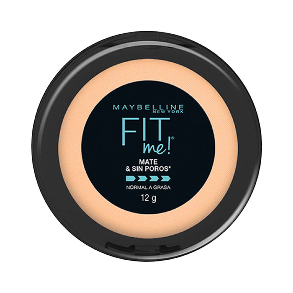 Polvo Compacto Maybelline Fit Me Matte + Poreless 128 Warm Nude