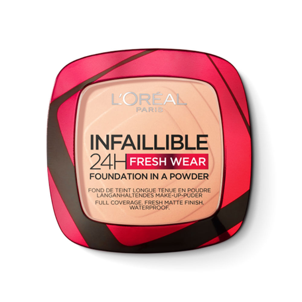 Polvo Compacto L’Oréal Paris Infallible 24H Fresh Wear Linen
