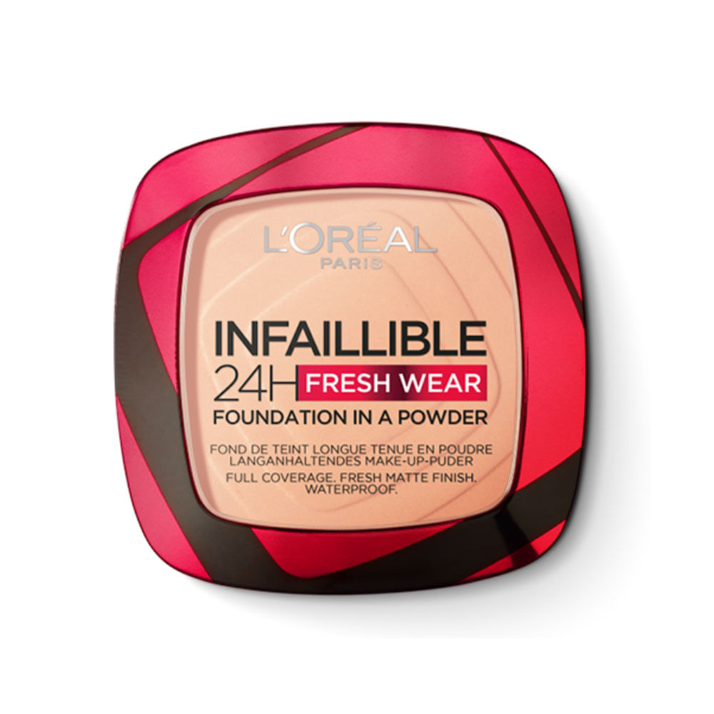 Polvo Compacto L’Oréal Paris Infallible 24H Fresh Wear Radiant Honey