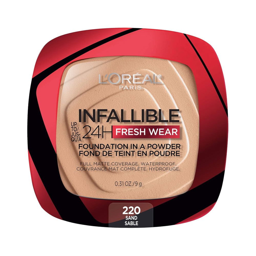 Polvo Compacto L’Oréal Paris Infallible 24H Fresh Wear Sand