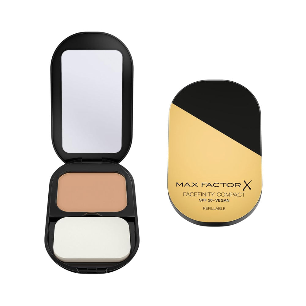 Polvo compacto Max Factor Facefinity Compact FPS 20 Foundation 001 Porcelain