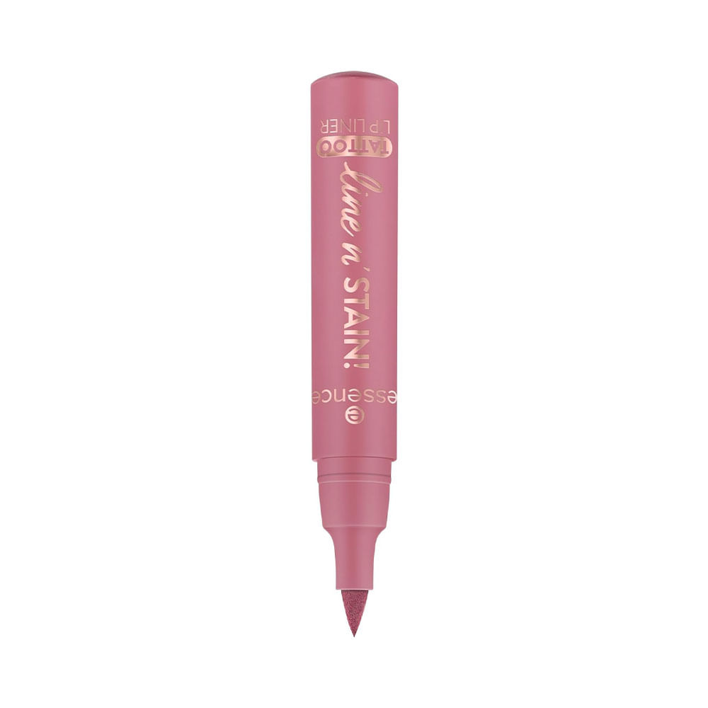 Delineador de Labios Essence Line N' Stain Tattoo Lip Liner 01 Everyone's Nude-Pink