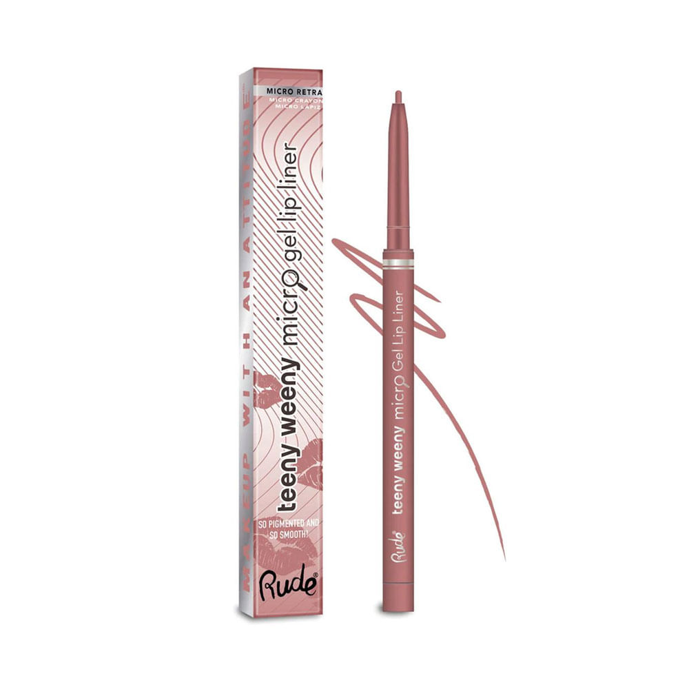 Delineador de Labios Rude Cosmetics Teeny Weeny Micro Gel Lip Liner High Standards
