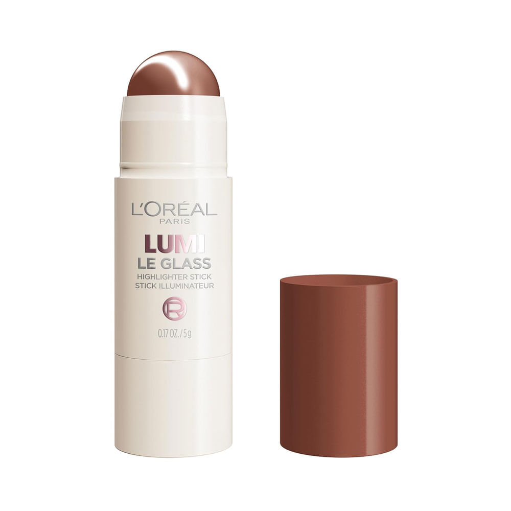 Iluminador L'Oréal Paris Lumi Le Glass Highlighter Stick 625 Glassy Sunset Amour