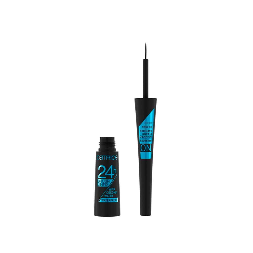 Delineador líquido Catrice 24H Brush Liner Waterproof 010 Black