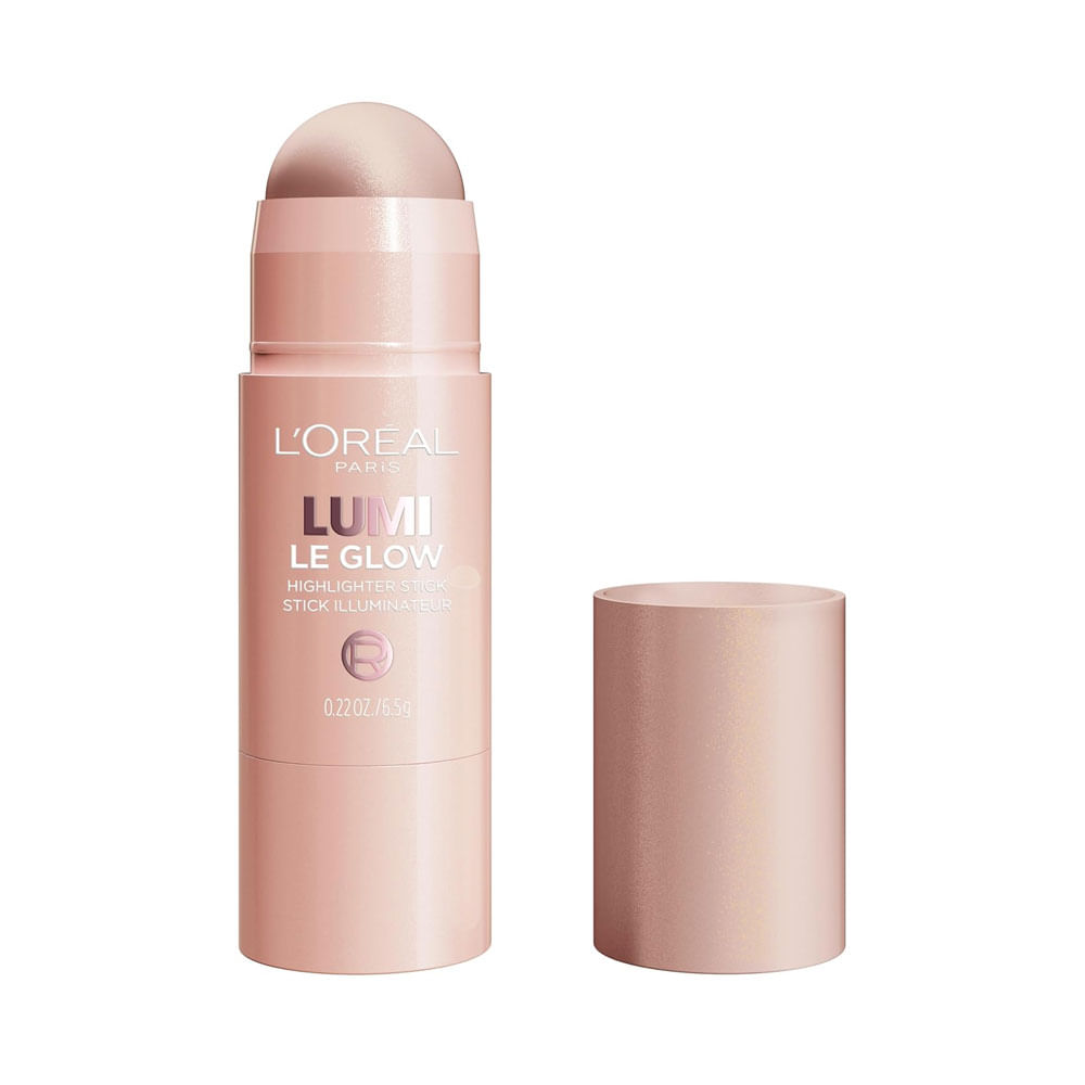 Iluminador L'Oréal Paris Lumi Le Glow Highlighter Stick 640 Glowy Sparkling Rosé