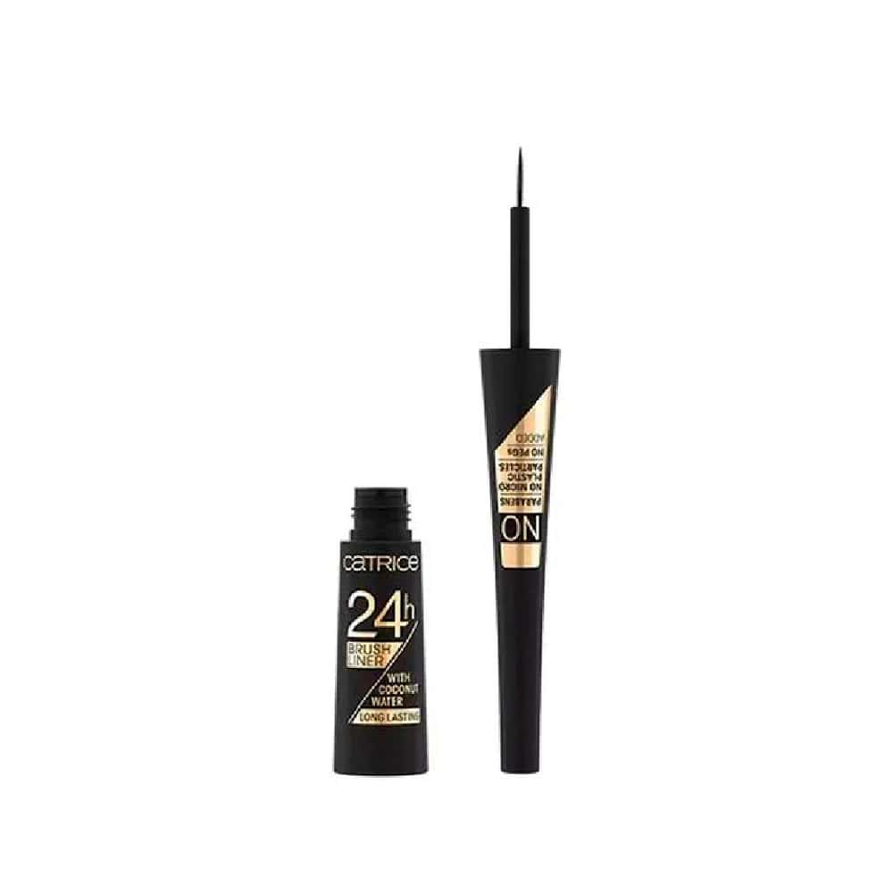 Delineador líquido Catrice 24H Brush Liner 010 Black