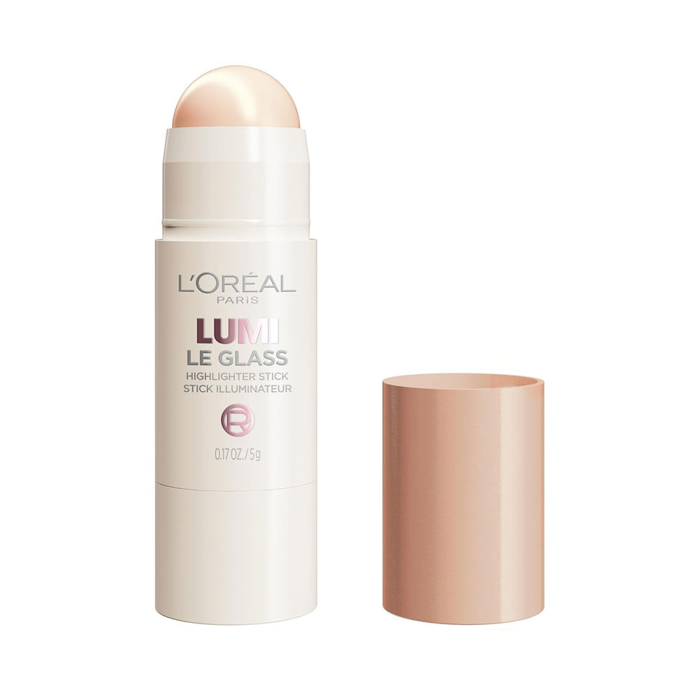 Iluminador L'Oréal Paris Lumi Le Glass Highlighter Stick 610 Glassy Pearl Éclat