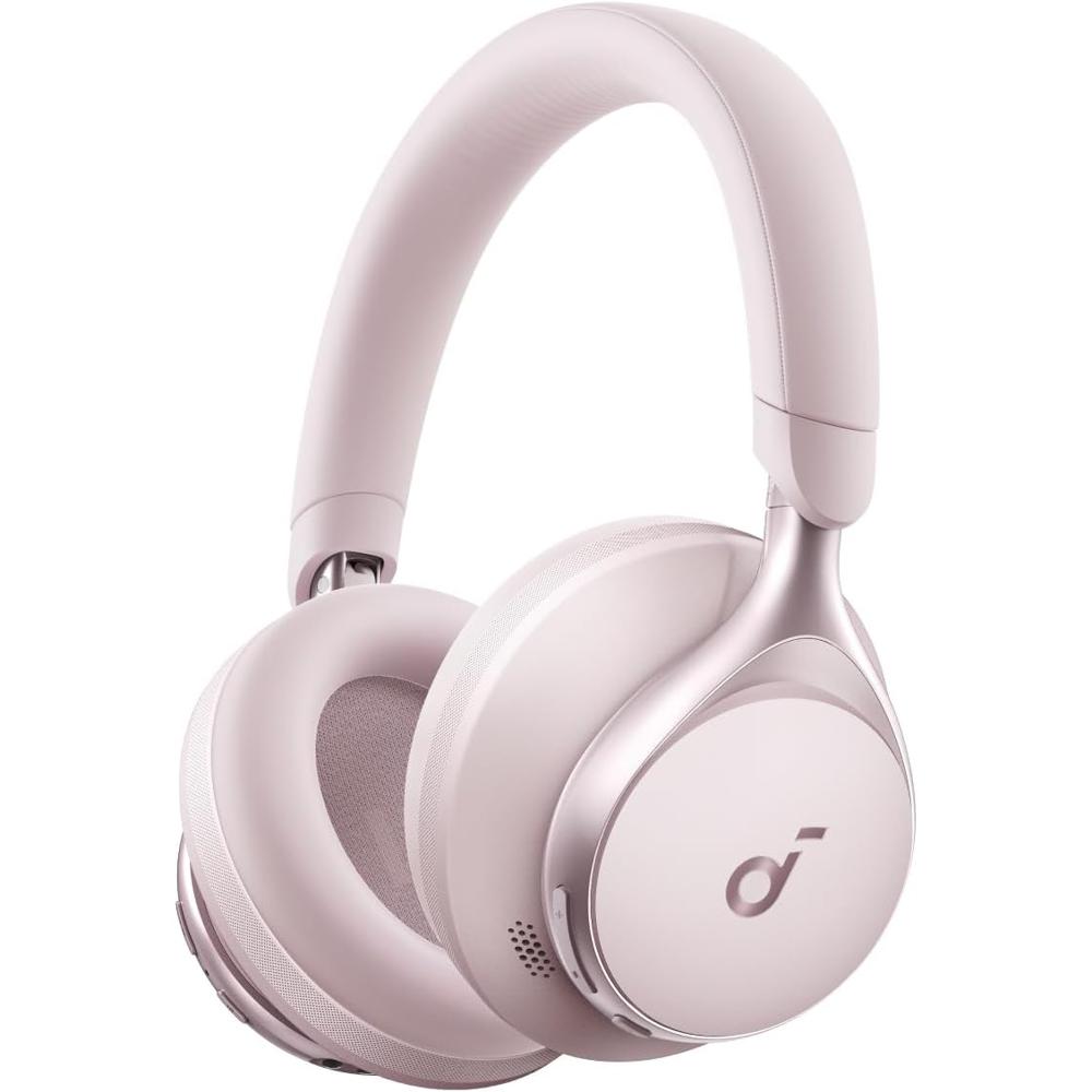 Auriculares Space One Soundcore by Anker con ANC Hi-Res LDAC - nube rosada