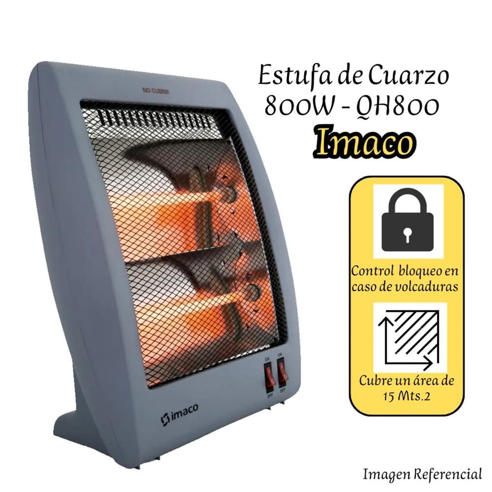 Estufa De Cuarzo QH800