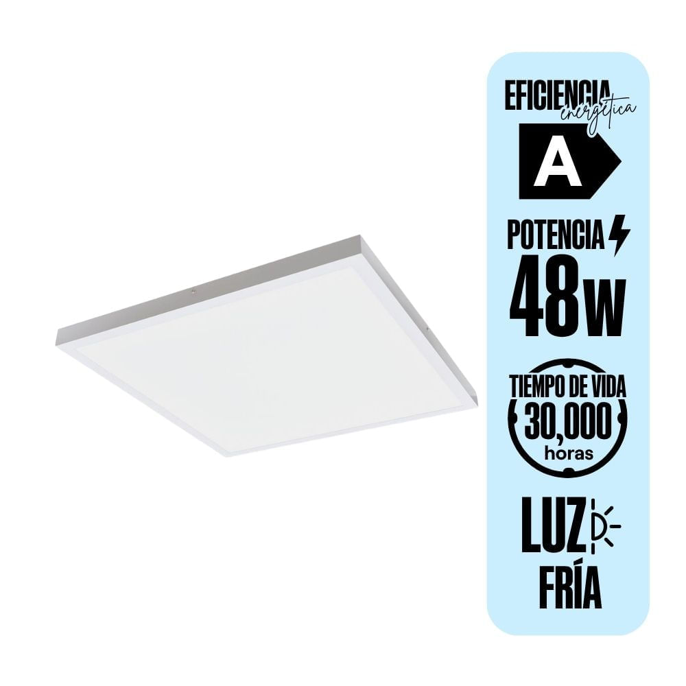 Panel LED Adosar 48W 60x60cm 3CCT Lightech