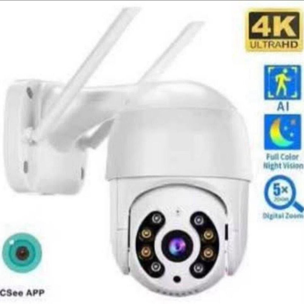 CAMARA WIFI GIRATORIA ICSEE 4MP ULTRA HD EXTERIOR-INTERIOR