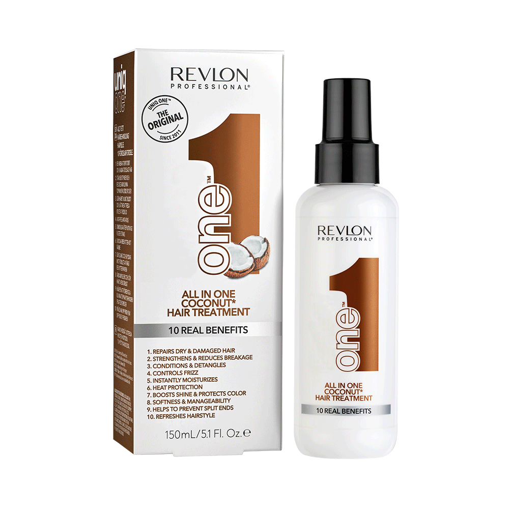 Mascarilla Capilar Revlon One All In One Coco hidratación y brillo 150 ml