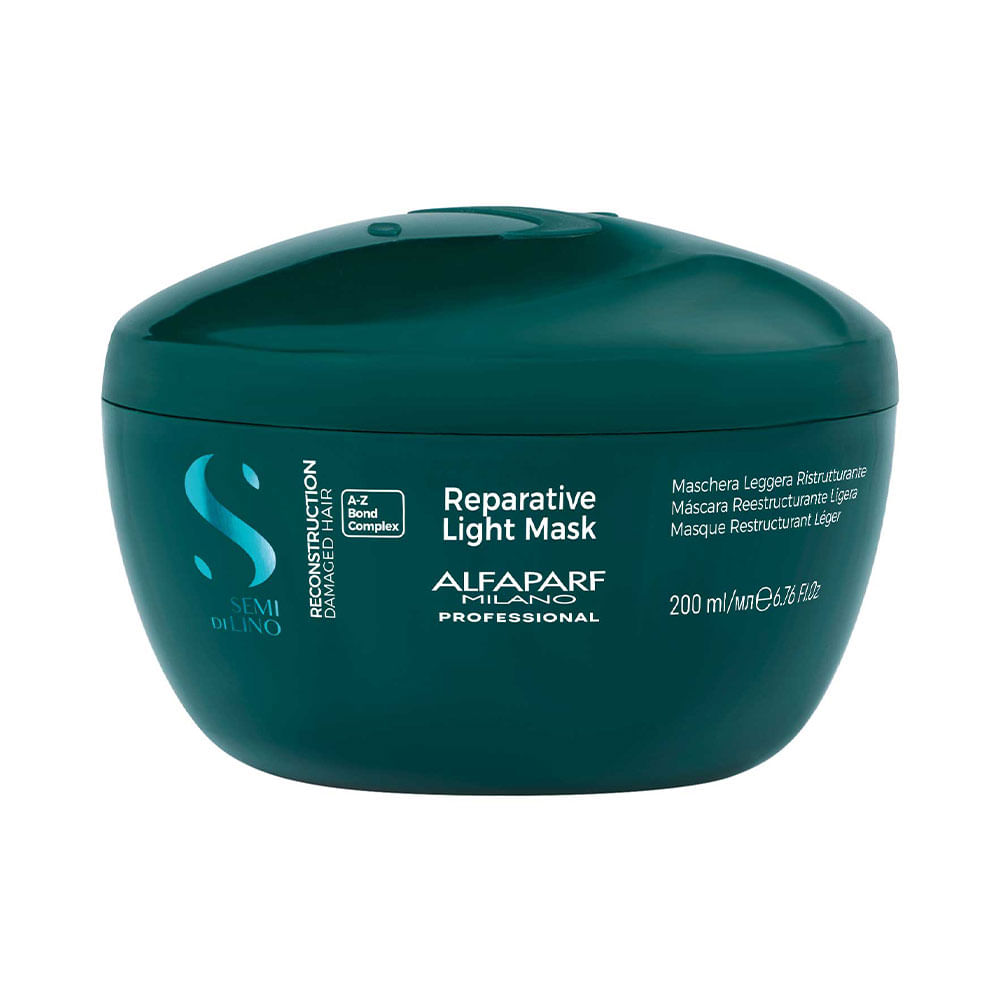 Mascarilla Reconstrucción Alfaparf Semi Di Lino Reparative Light Mask 200 ml