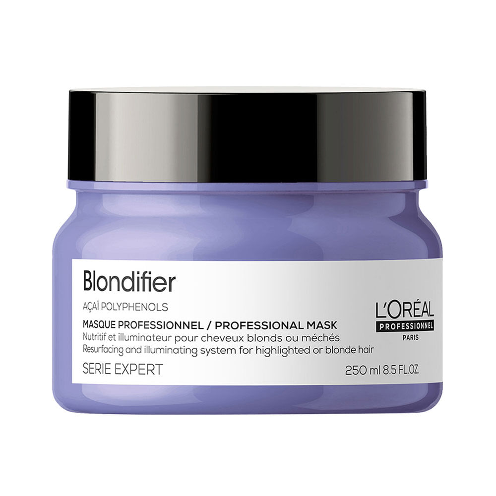 Mascarilla Capilar L'Oréal Professionnel Blondifier Iluminadora para cabello rubio 250 ml