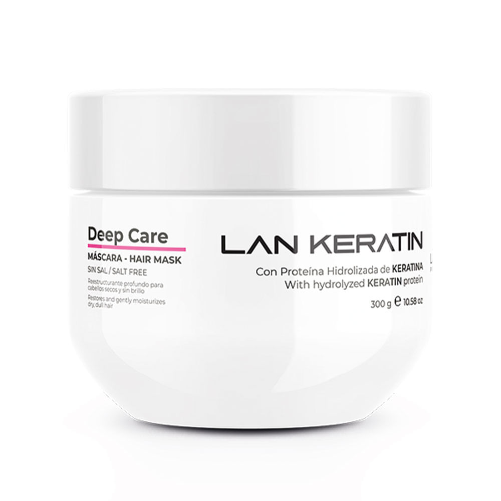 Mascarilla capilar Lanosterín Lan Keratin Deep Care 300 ml
