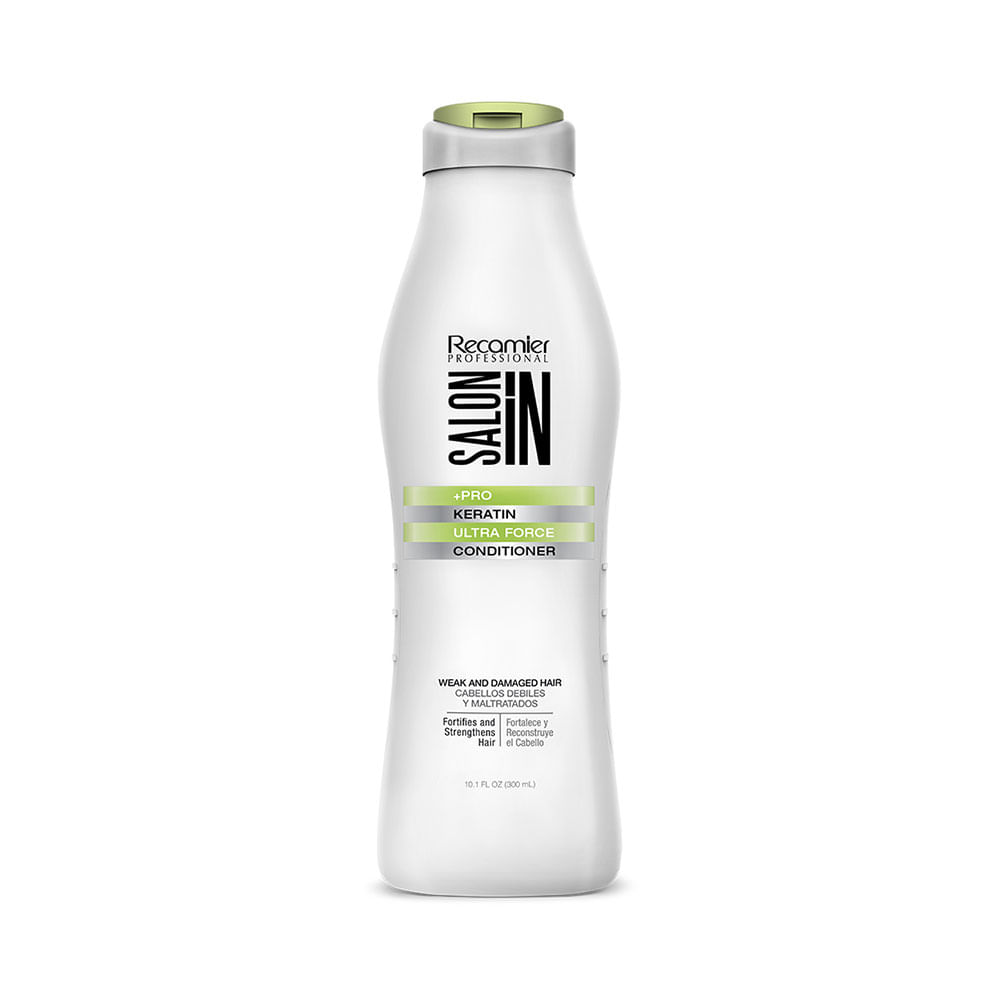 Acondicionador Recamier Salon In +Pro Keratin Ultra Force para cabellos débiles 300 ml