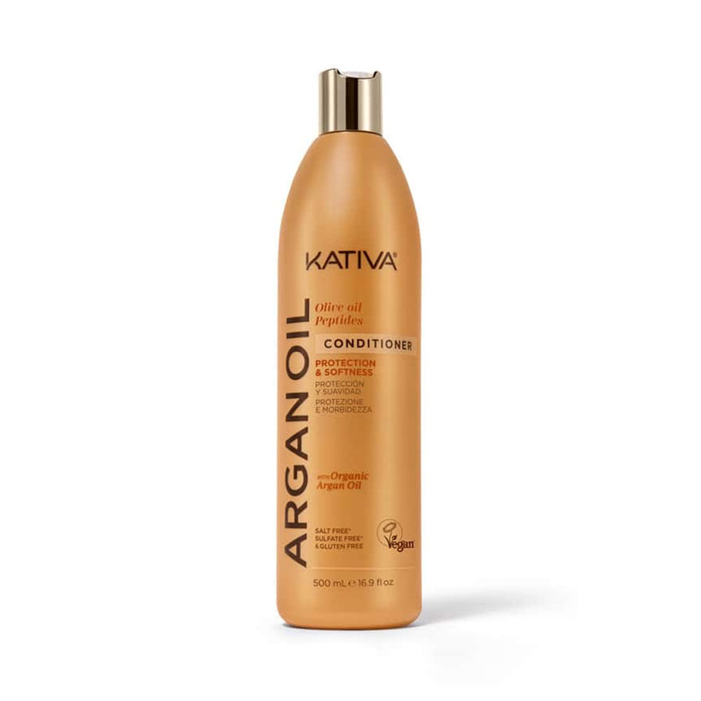 Acondicionador Kativa Argan Oil Protección y Suavidad 500 ml
