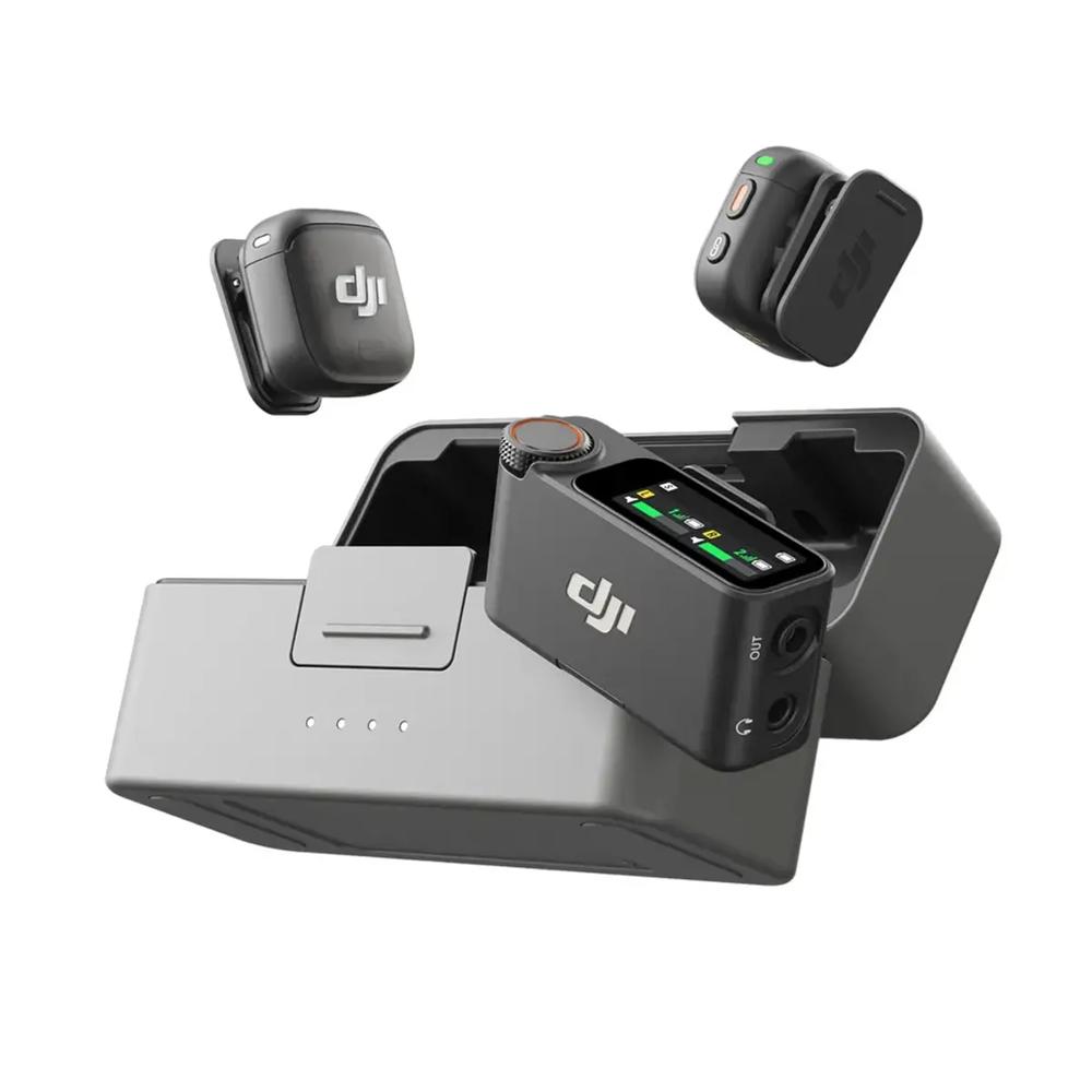 DJI MIC 3 Combo 2TX 1RX Estuche de Carga Microfono Inalambrico