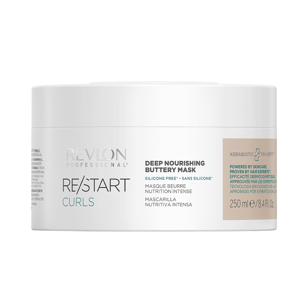 Mascarilla Capilar Revlon Professional RE/START Deep Nourishing Buttery para rizos 250 ml