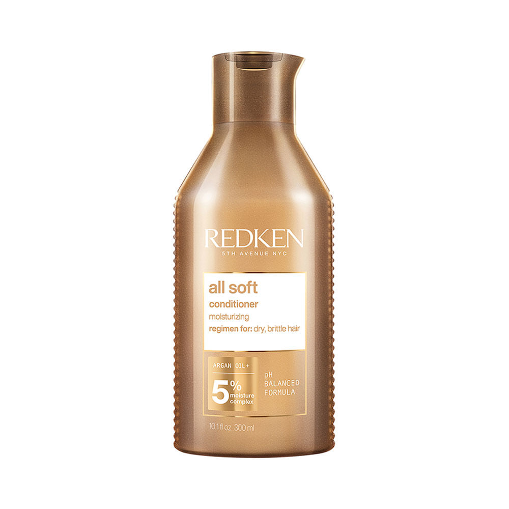 Acondicionador Redken All Soft para cabello seco y quebradizo 300 ml