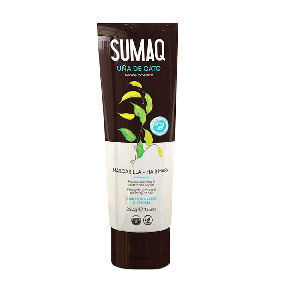 Mascarilla Capilar Sumaq Uña de Gato para cabello graso 500 ml