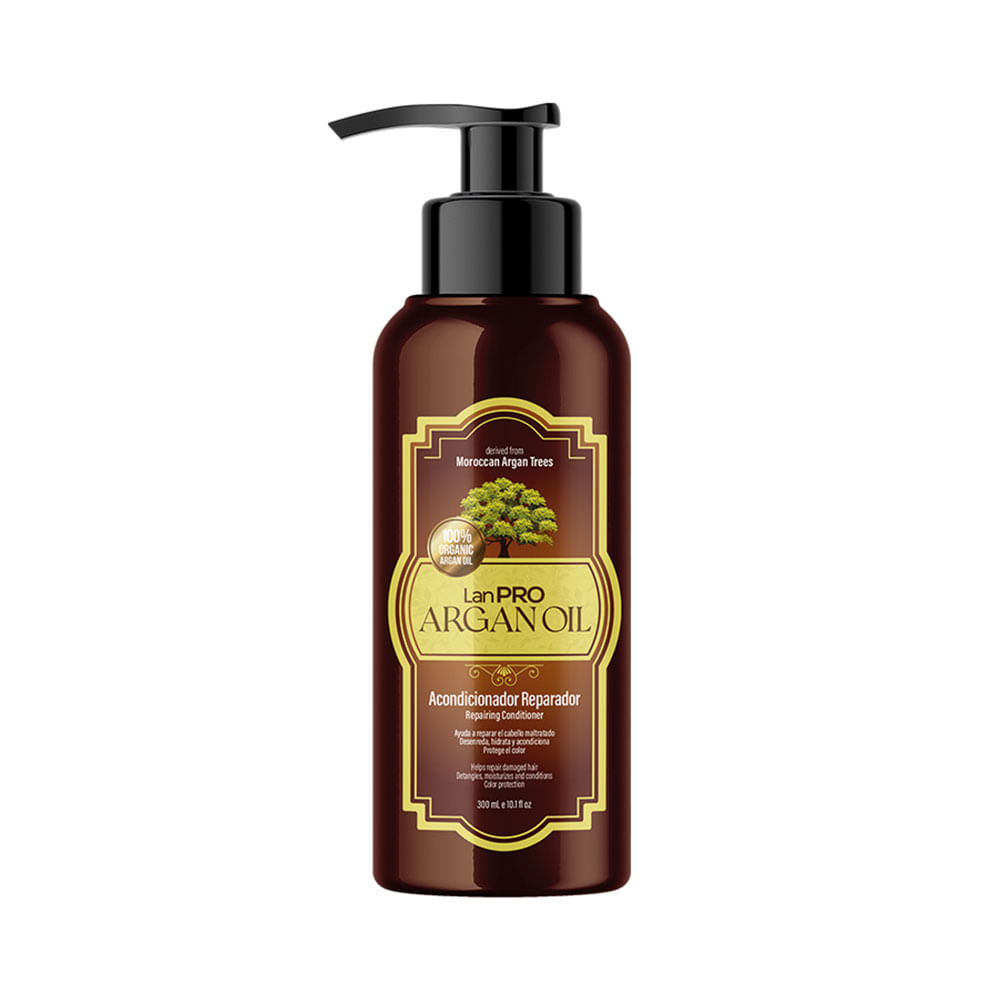 Acondicionador Lanosterin LanPRO Argan Oil Reparador para cabello seco 300 ml