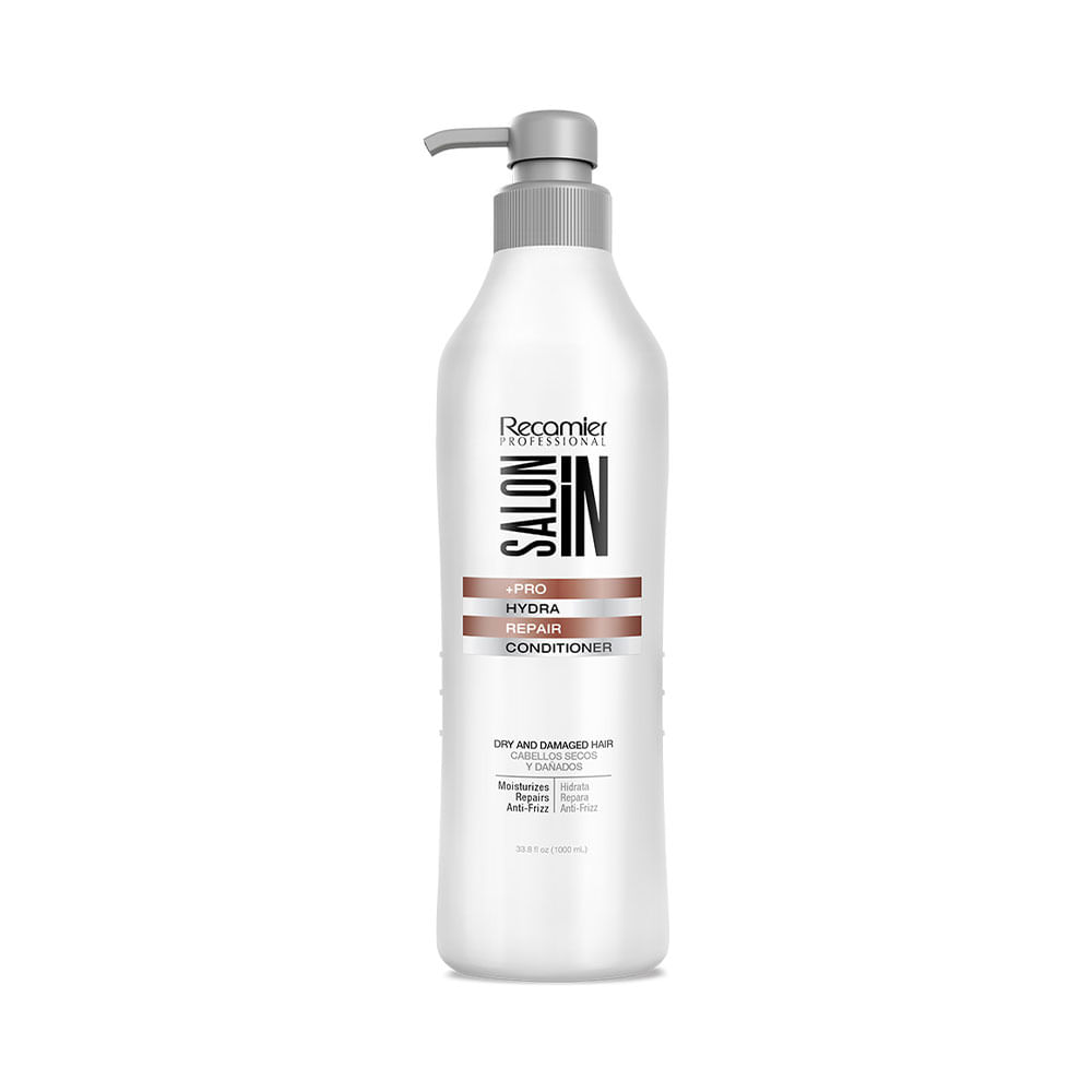 Acondicionador Salon +Pro In Hydra Repair para cabello seco y dañado 1000 ml