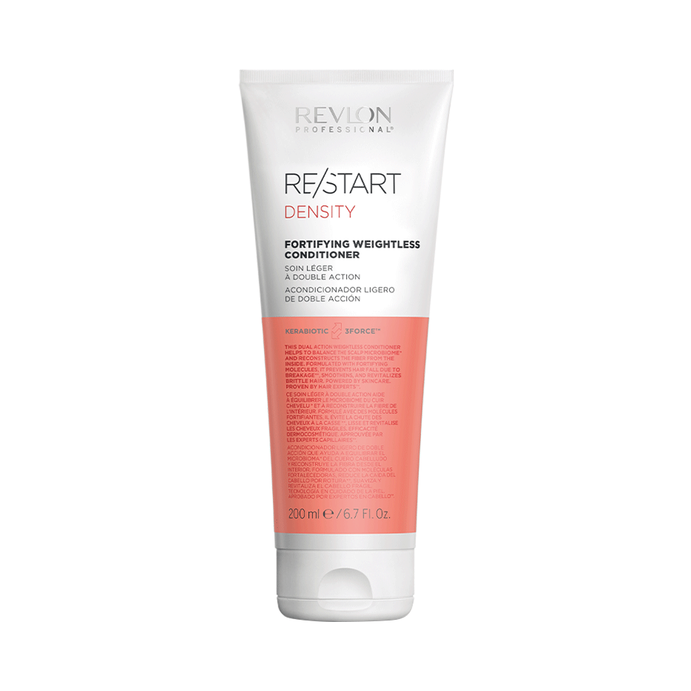 Acondicionador Ligero Revlon Professional Restart Fortifying para cabello fino 200 ml