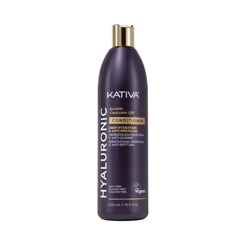 Acondicionador Kativa Luxury Hyaluronic Keratin Q10 500 ml