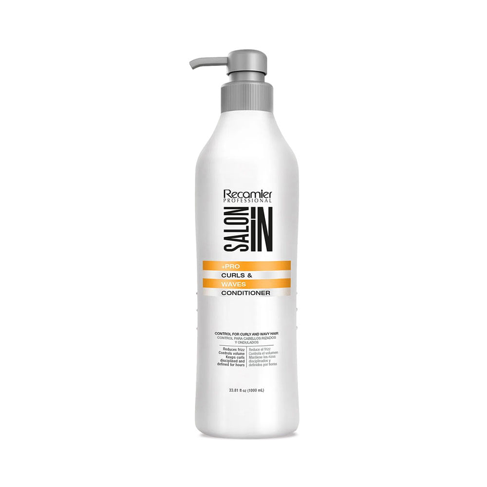 Acondicionador Salon In +Pro Curls & Waves para cabello rizado 1000 ml