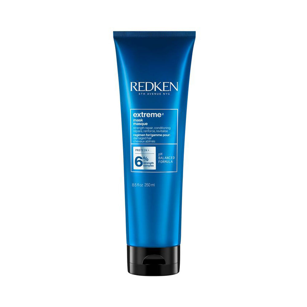 Mascarilla Capilar Redken Extreme Mask Masque para reparar, fortalecer y acondicionar 250 ml