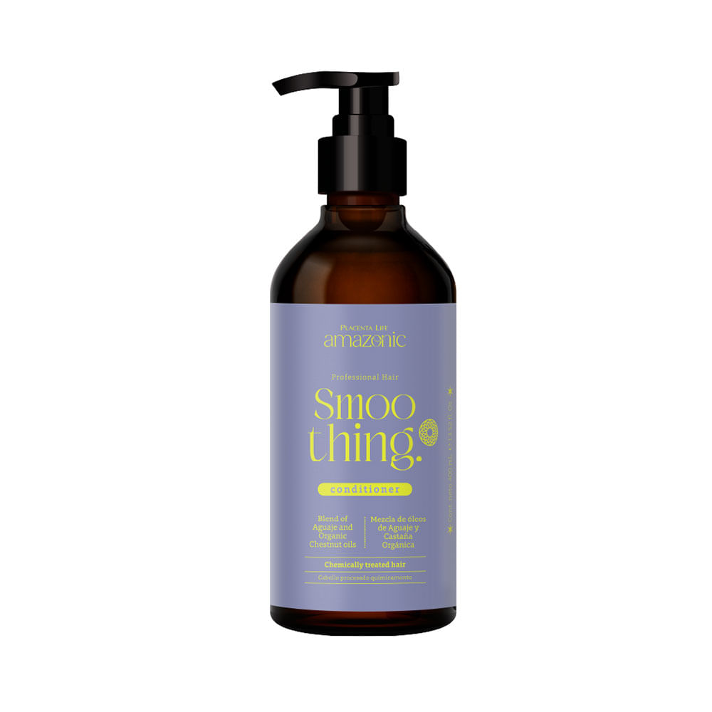 Acondicionador Amazonic Smoothing 400 ml Suavidad y Control del Frizz
