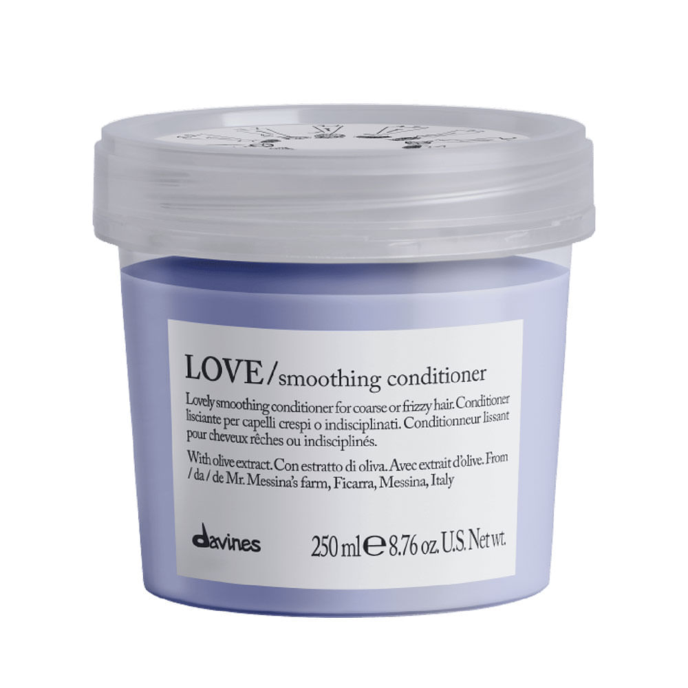 Acondicionador Davines LOVE Smooth para cabelllo con frizz 250 ml
