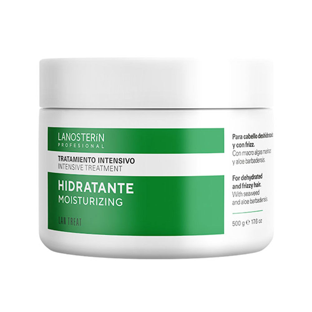 Mascarilla capilar Lanosterin Lan Treat intensiva hidratante 500 g