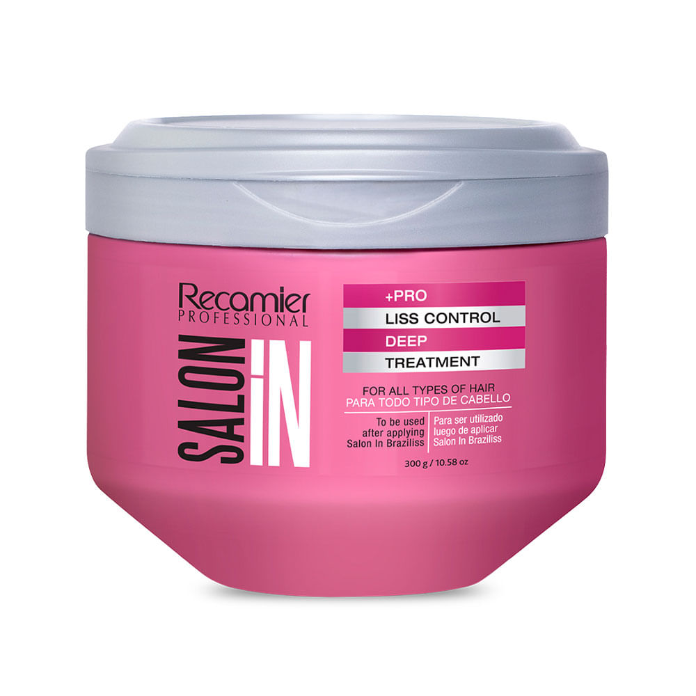 Tratamiento capilar Recamier Salon In +Pro Liss Control Deep hidratación 300 ml
