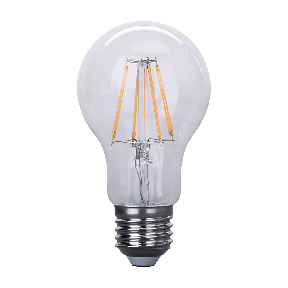 Foco LED Bulbo 5.5W Luz Cálida Vidrio Orange