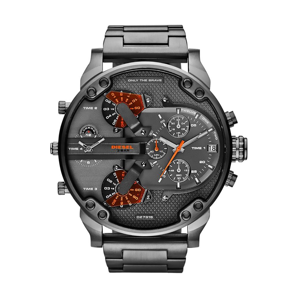 Reloj Diesel Dz7315 Mr. Daddy 2.0 Grey Genuino para Caballero