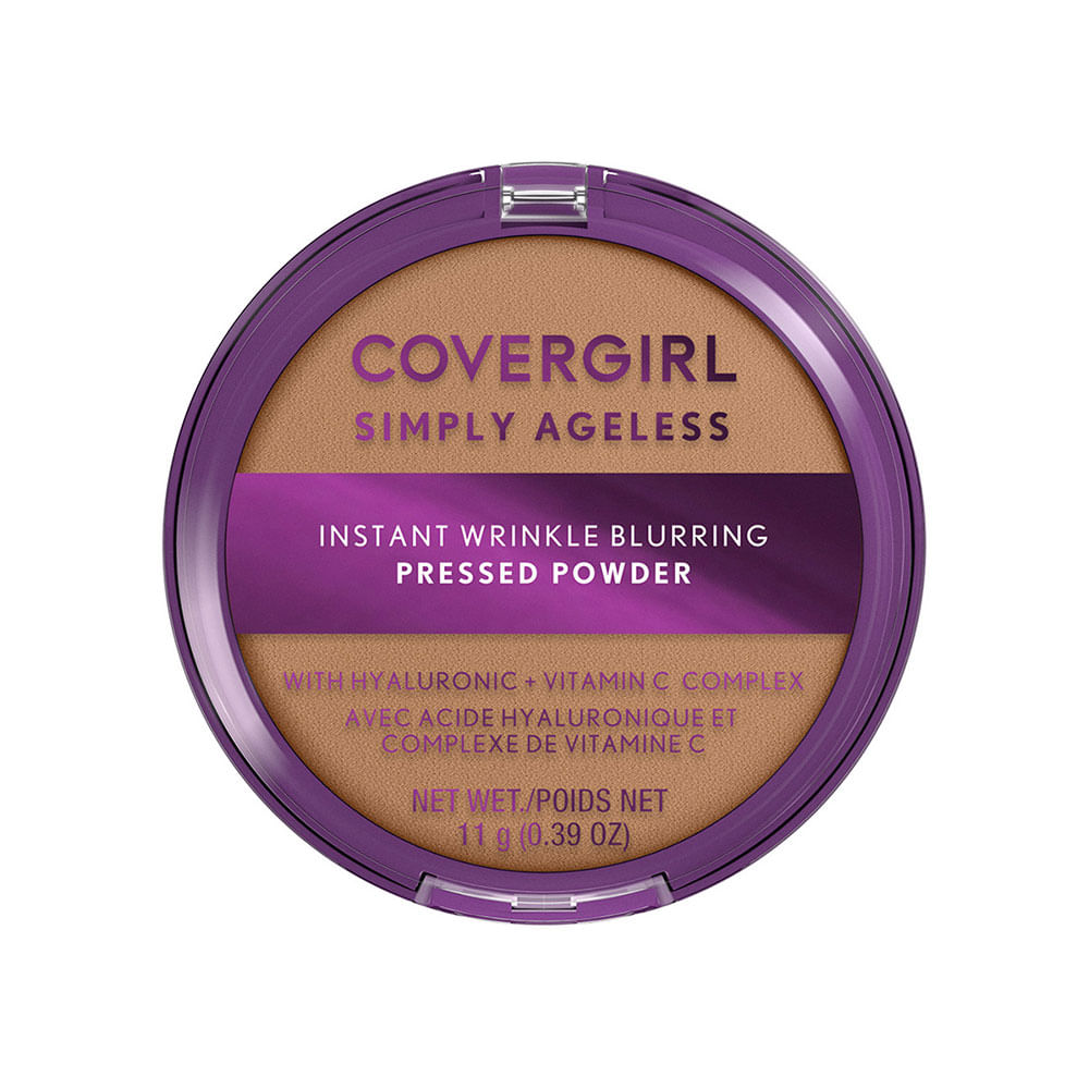 Polvo compacto Covergirl Simply Ageless 255 Soft Honey