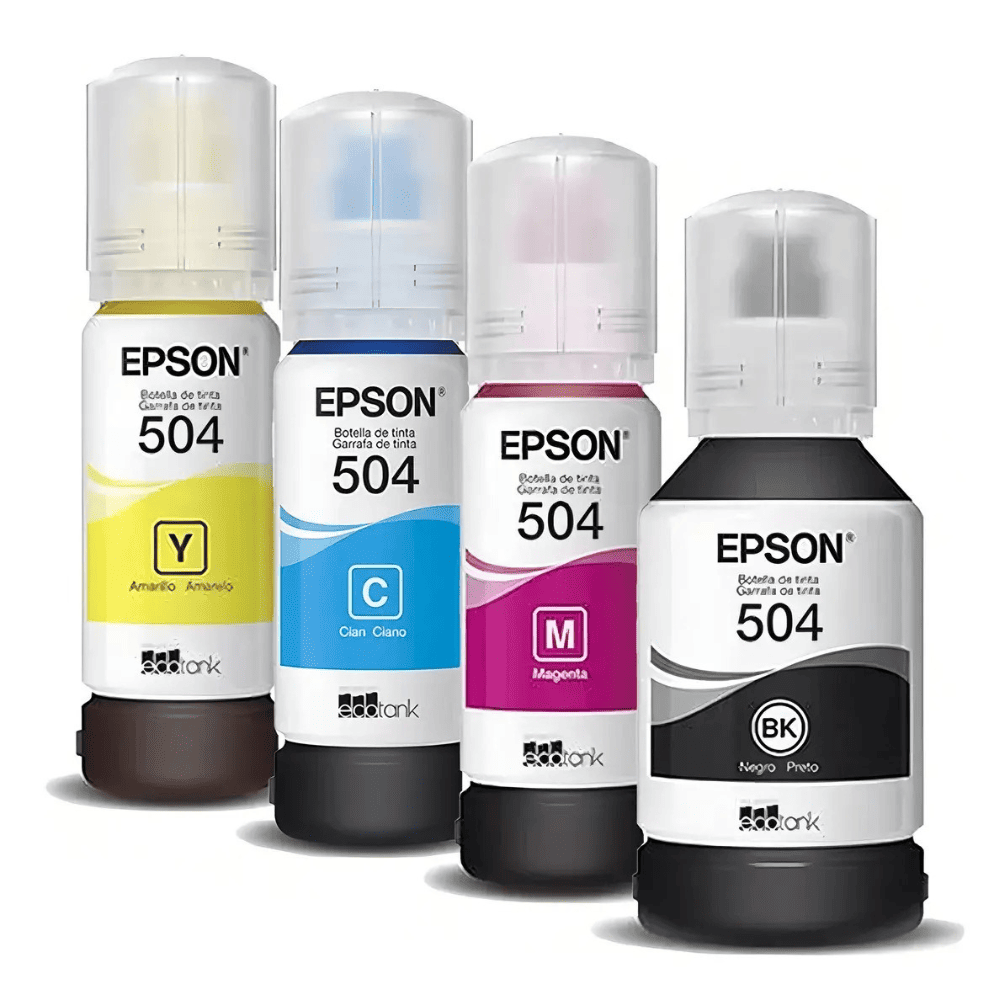 Kit de Tinta T504 Epson los 4 colores