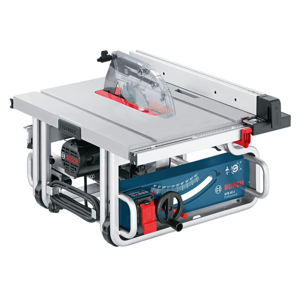 Sierra De Mesa Bosch Gts 10 J 1800w ! Heavy Duty! Industrial- Azul