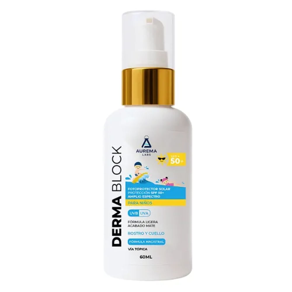 Protector Solar Infantil Derma Block SPF 50+ 60ml