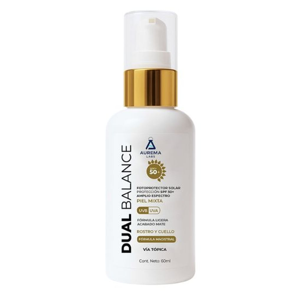 Protector Solar Dual Balance para Piel Mixta SPF 50+ 60ml