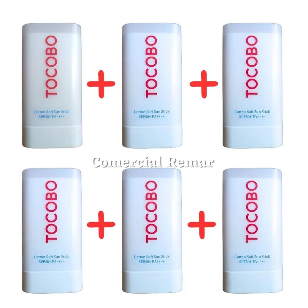 TOCOBO COTTON SOFT SUN STICK SPF 50+ PA++++ 19 GR 6 UNID