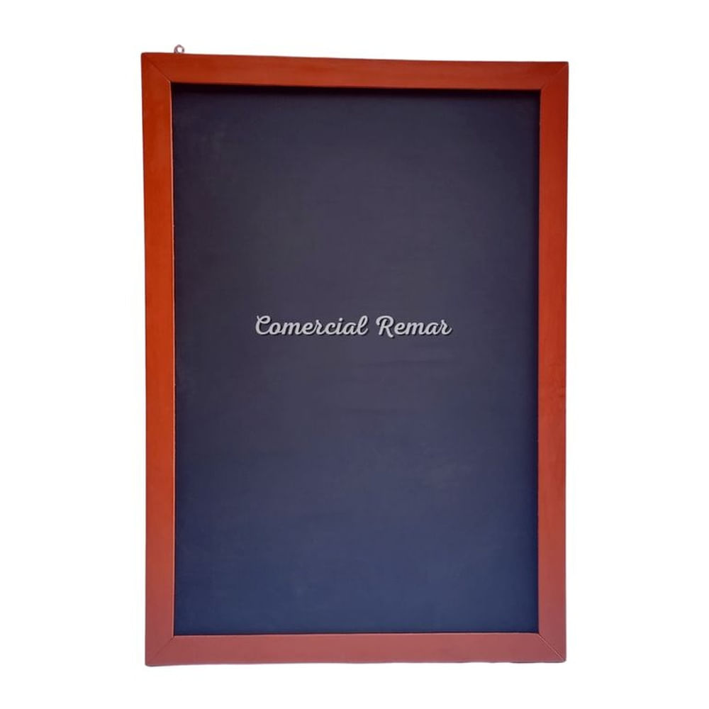 Pizarra 40x30cm Para Tiza Doble Cara De Madera Para Restaurante Negocio Marrón